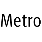 MetroMeta Condensed