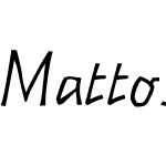 MattoSans