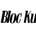 Bloc Kursiv