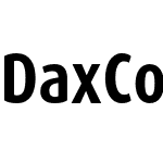 DaxCondensed