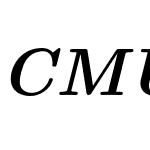 CMU Serif