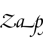 ZapfRenSwaSH-Italic