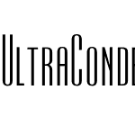 Ultra CondensedSansOne