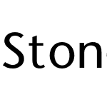 Stone Sans