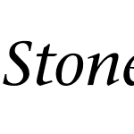 Stone Serif