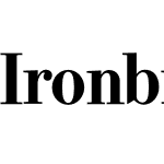 Ironbridge ExtraBold