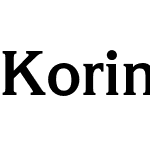 KorinnaEF-Bold