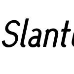 Slanted