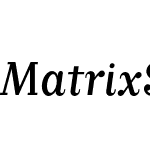 MatrixScriptRegular