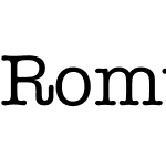 Romtypewriter