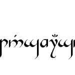 Tengwar-Gandalf