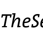 The Serif-