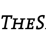 The Serif-