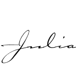 Julia-HandScript