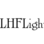 LHFLightFaceRoman