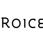 Roice-RegularSC