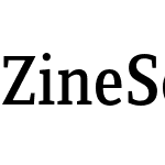 ZineSerifDis Tf