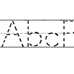 AbcPrintDottedLined