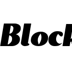 Block-Calligraphy-Condensed