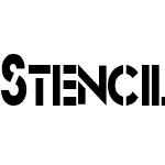 Stencil Sans-Condensed