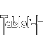 Tablet-Hollow