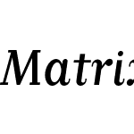 MatrixScriptRegular