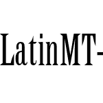 Latin MT Condensed