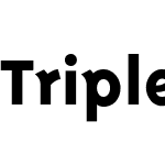 Triplex-ExtraBold