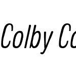 Colby Condensed