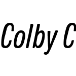 Colby Condensed