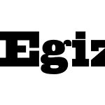 EgizianoClassic BlackTextOL