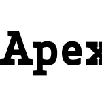 Apex Serif Bold