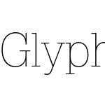 Glypha 35 Thin