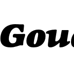 Goudy Heavyface