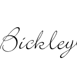 Bickley Script