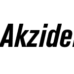 Akzidenz-Grotesk Pro