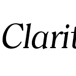 Clarity Serif SF