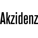 Akzidenz-Grotesk Pro