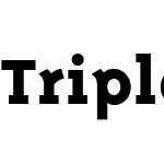 TriplexSerifExtrabold