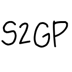 S2GP月フォント