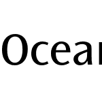 Ocean Sans Std Book SemiExt