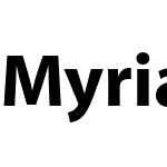 Myriad Web Pro