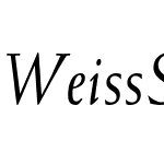 Weiss Std