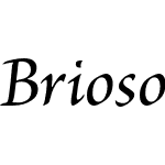 Brioso Pro Medium