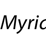 Myriad Pro SemiExt