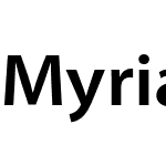 Myriad Pro Light SemiExt