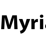 Myriad Pro SemiExt