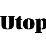 Utopia Std Black Headline