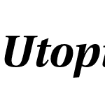 Utopia Std Subhead
