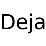 DejaVu LGC Sans